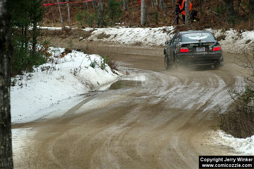 Keenan Phillips / Salina Melotti BMW 328i on SS7, Hunters-McCormick Lake I.