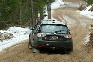 Erik Buetow / Jordan Buetow Subaru Impreza on SS7, Hunters-McCormick Lake I.