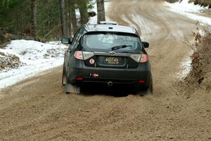 Erik Buetow / Jordan Buetow Subaru Impreza on SS7, Hunters-McCormick Lake I.