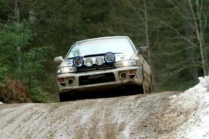 Madelyn Tabor / Sophia McKee Subaru Impreza 2.5RS on SS7, Hunters-McCormick Lake I.