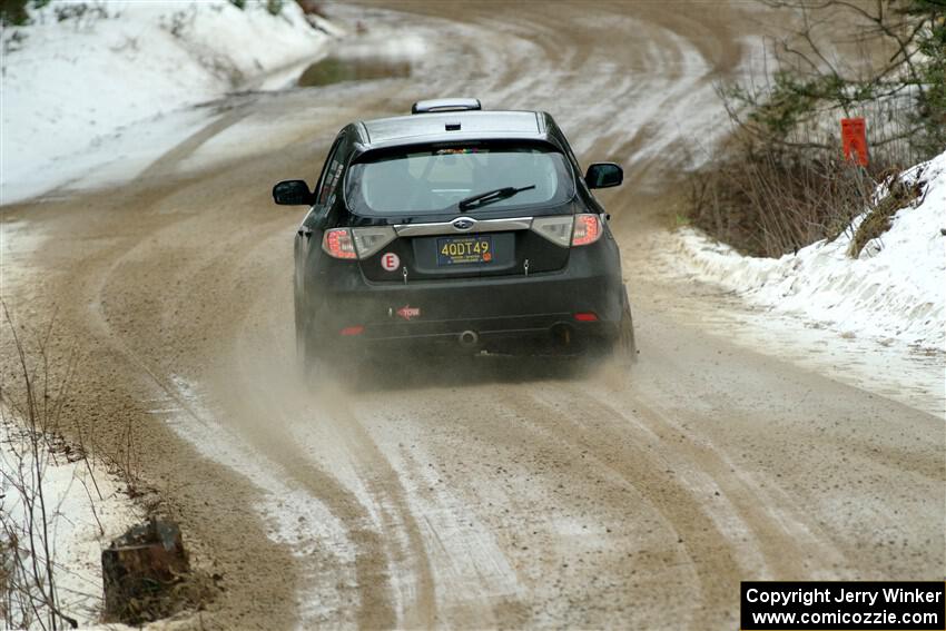 Erik Buetow / Jordan Buetow Subaru Impreza on SS7, Hunters-McCormick Lake I.