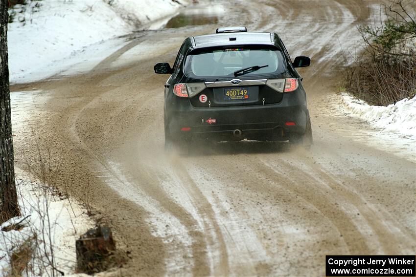 Erik Buetow / Jordan Buetow Subaru Impreza on SS7, Hunters-McCormick Lake I.