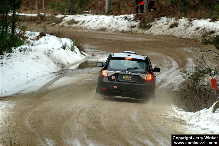 Erik Buetow / Jordan Buetow Subaru Impreza on SS7, Hunters-McCormick Lake I.