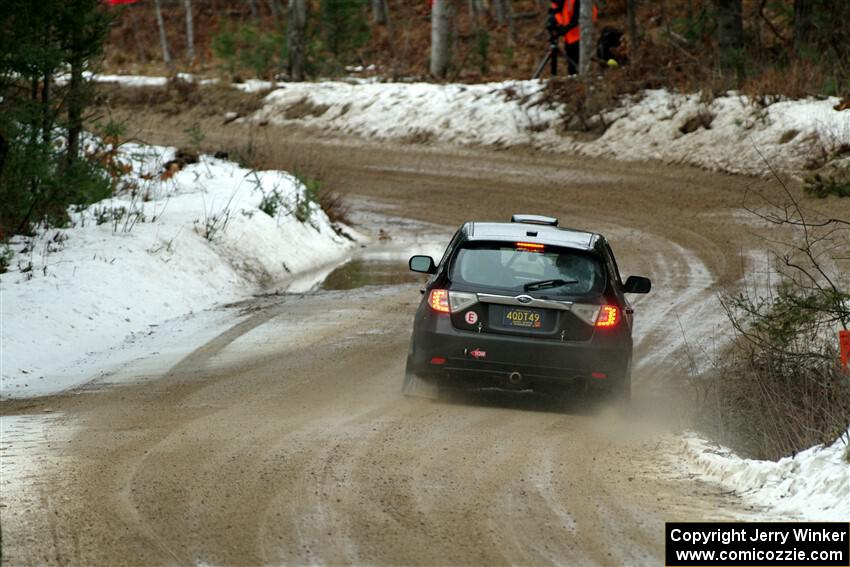 Erik Buetow / Jordan Buetow Subaru Impreza on SS7, Hunters-McCormick Lake I.