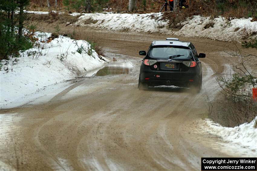 Erik Buetow / Jordan Buetow Subaru Impreza on SS7, Hunters-McCormick Lake I.