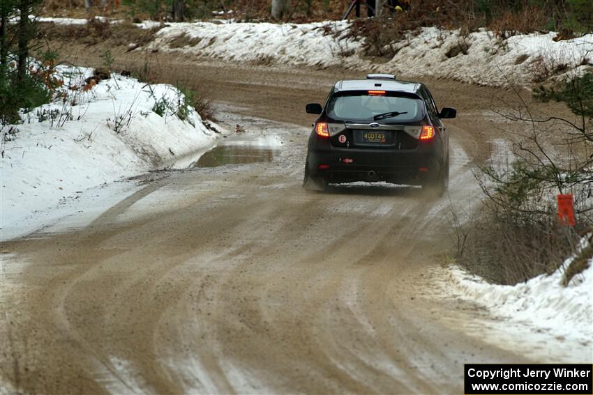 Erik Buetow / Jordan Buetow Subaru Impreza on SS7, Hunters-McCormick Lake I.