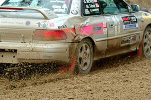 Madelyn Tabor / Sophia McKee Subaru Impreza 2.5RS on SS7, Hunters-McCormick Lake I.