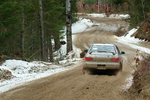 Madelyn Tabor / Sophia McKee Subaru Impreza 2.5RS on SS7, Hunters-McCormick Lake I.