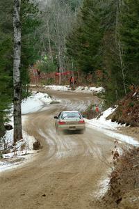 Madelyn Tabor / Sophia McKee Subaru Impreza 2.5RS on SS7, Hunters-McCormick Lake I.