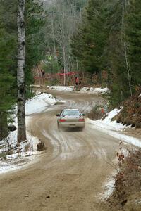 Madelyn Tabor / Sophia McKee Subaru Impreza 2.5RS on SS7, Hunters-McCormick Lake I.