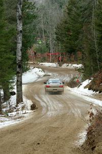 Madelyn Tabor / Sophia McKee Subaru Impreza 2.5RS on SS7, Hunters-McCormick Lake I.