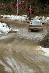 Madelyn Tabor / Sophia McKee Subaru Impreza 2.5RS on SS7, Hunters-McCormick Lake I.