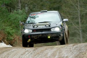 Chase Blakely / Mike Callaway VW GTI on SS7, Hunters-McCormick Lake I.