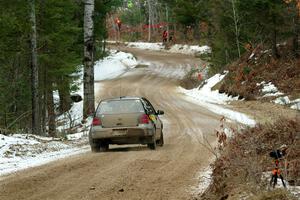 Chase Blakely / Mike Callaway VW GTI on SS7, Hunters-McCormick Lake I.