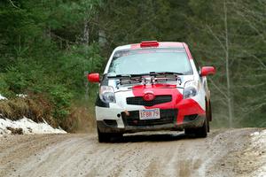 Phill Giliver / Liz Cordara Toyota Yaris on SS7, Hunters-McCormick Lake I.