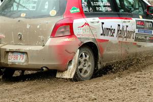 Phill Giliver / Liz Cordara Toyota Yaris on SS7, Hunters-McCormick Lake I.