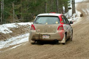 Phill Giliver / Liz Cordara Toyota Yaris on SS7, Hunters-McCormick Lake I.