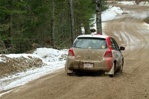 Phill Giliver / Liz Cordara Toyota Yaris on SS7, Hunters-McCormick Lake I.