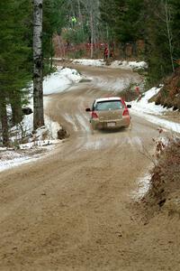 Phill Giliver / Liz Cordara Toyota Yaris on SS7, Hunters-McCormick Lake I.