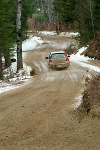 Phill Giliver / Liz Cordara Toyota Yaris on SS7, Hunters-McCormick Lake I.