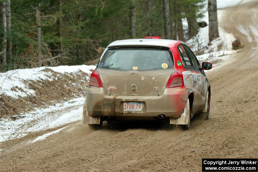 Phill Giliver / Liz Cordara Toyota Yaris on SS7, Hunters-McCormick Lake I.