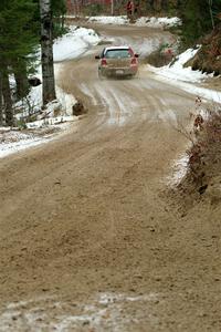 Phill Giliver / Liz Cordara Toyota Yaris on SS7, Hunters-McCormick Lake I.