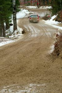 Phill Giliver / Liz Cordara Toyota Yaris on SS7, Hunters-McCormick Lake I.