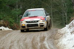 Haowen Chu / Roderik Jones Subaru Impreza Wagon on SS7, Hunters-McCormick Lake I.