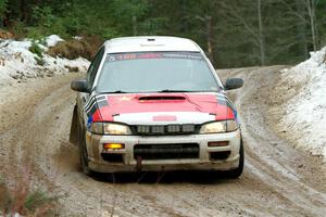 Haowen Chu / Roderik Jones Subaru Impreza Wagon on SS7, Hunters-McCormick Lake I.