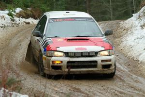 Haowen Chu / Roderik Jones Subaru Impreza Wagon on SS7, Hunters-McCormick Lake I.