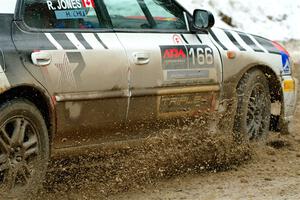 Haowen Chu / Roderik Jones Subaru Impreza Wagon on SS7, Hunters-McCormick Lake I.