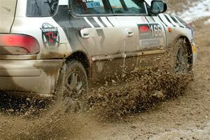 Haowen Chu / Roderik Jones Subaru Impreza Wagon on SS7, Hunters-McCormick Lake I.