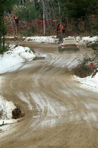 Haowen Chu / Roderik Jones Subaru Impreza Wagon on SS7, Hunters-McCormick Lake I.