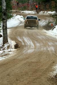 A GMC Sierra pickup sweeps SS7, Hunters-McCormick Lake I.