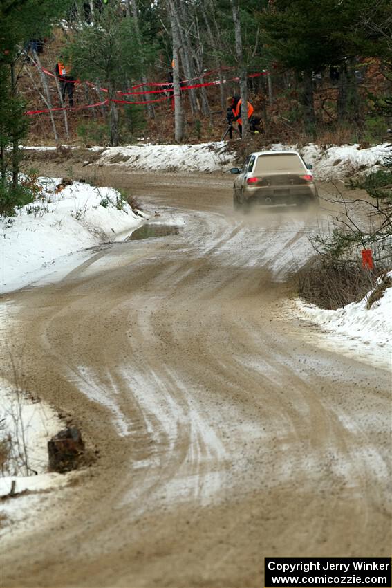 Haowen Chu / Roderik Jones Subaru Impreza Wagon on SS7, Hunters-McCormick Lake I.