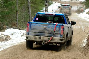 A Chevy Silverado pickup sweeps SS7, Hunters-McCormick Lake I.