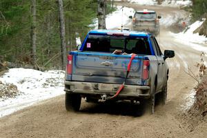 A Chevy Silverado pickup sweeps SS7, Hunters-McCormick Lake I.