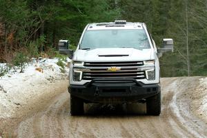 A Chevy Silverado pickup sweeps SS7, Hunters-McCormick Lake I.