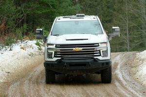 A Chevy Silverado pickup sweeps SS7, Hunters-McCormick Lake I.