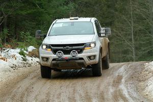 A Chevy Colorado pickup sweeps SS7, Hunters-McCormick Lake I.