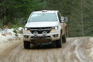 A Chevy Colorado pickup sweeps SS7, Hunters-McCormick Lake I.