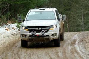 A Chevy Colorado pickup sweeps SS7, Hunters-McCormick Lake I.