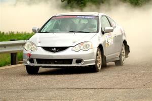 Derek Denti / Josh Remmetter Acura RSX on SS6, Camp 3 South.