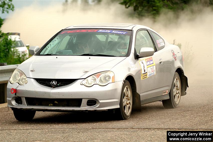 Derek Denti / Josh Remmetter Acura RSX on SS6, Camp 3 South.