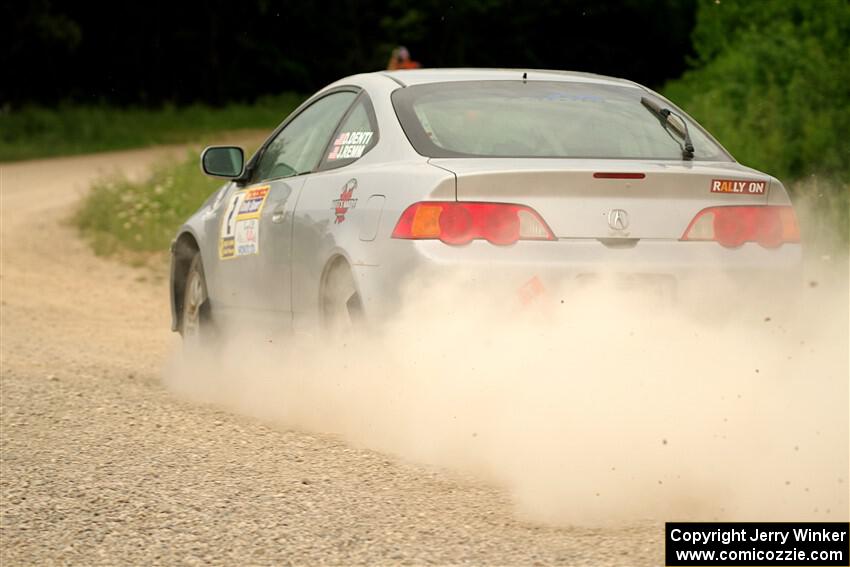 Derek Denti / Josh Remmetter Acura RSX on SS6, Camp 3 South.