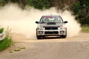 Jonathon Nagel / Chris Woodry Subaru Impreza 2.5RS on SS6, Camp 3 South.