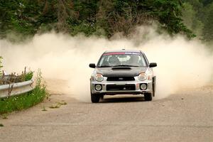 Jonathon Nagel / Chris Woodry Subaru Impreza 2.5RS on SS6, Camp 3 South.