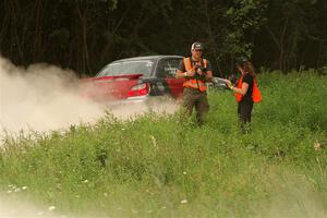 Jonathon Nagel / Chris Woodry Subaru Impreza 2.5RS on SS6, Camp 3 South.