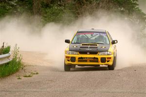 Katie Gingras / Camille Carlson Subaru Impreza on SS6, Camp 3 South.