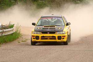 Katie Gingras / Camille Carlson Subaru Impreza on SS6, Camp 3 South.